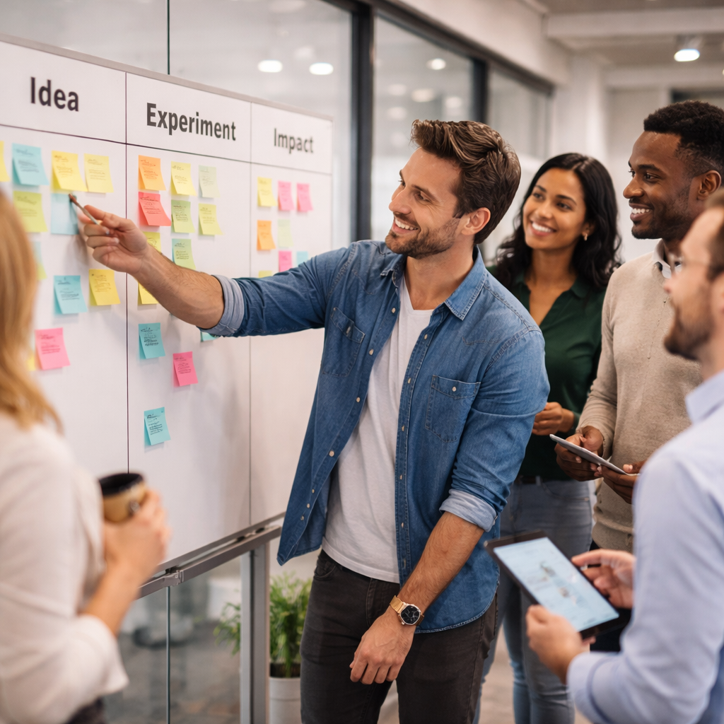 Collaboration in action at the innovation board